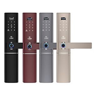 Tuya Smart Fingerprint Door Lock Smart Wifi APP Lock Bluetooth Unlock Security Intelligent Lock Biometric Electronic Door Lock Lightinthebox