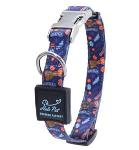 Helepet Faux Nylon Dog Collar Little Bear Medium