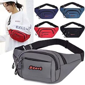Fanny Packs for Women Fashionable Stylish Cute Nylon Designer Fanny Pack Waterproof Waist Belt Bag Pouch Chest Sling Fannypack's Crossbody bags Sport Workout Travel Work Valentines Day Gift for him miniinthebox