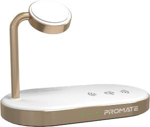 Promate Aluminum Wireless Charger Stand, WAVEPOWER.UK-GD