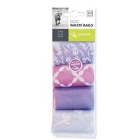 M-pets Dog Waste Bags Lavender Scented 60 Bags (4×15)