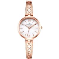 Kenneth Scott Women's Quartz Movement Watch, Analog Display and Alloy Strap - K22518-RBKM, Rose Gold