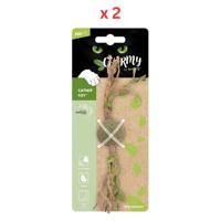 M-Pets Charmy Branch Green Catnip Cat Toy Pack Of 2