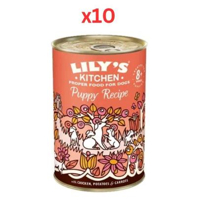 Lily's Kitchen Chicken Recipe Puppy Food 400G (Pack Of 12)