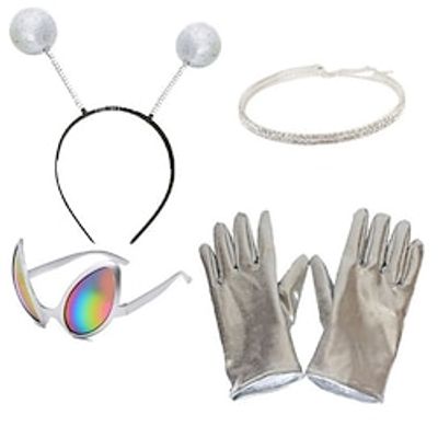 CARNIVAL Alien Festival Party Bracelets Gloves Pretty Head Button Cool Glasses Set of Four Lightinthebox CARNIVAL Alien Festival Party Bracelets Gloves Pretty Head Button Cool Glasses Set of Four Lightinthebox