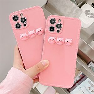 Phone Case For Apple Back Cover iPhone 12 Pro Max 11 SE 2020 X XR XS Max 8 7 Shockproof Dustproof Animal TPU Lightinthebox