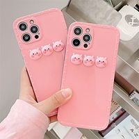 Phone Case For Apple Back Cover iPhone 12 Pro Max 11 SE 2020 X XR XS Max 8 7 Shockproof Dustproof Animal TPU Lightinthebox - thumbnail