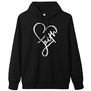 Women's Hoodie Pullover Graphic Daily Weekend Basic Casual Hoodies Sweatshirts  Blue Yellow Blushing Pink miniinthebox