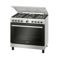 Bosch 90cm stainless steel gas cooker (HGVDA0Q50M)