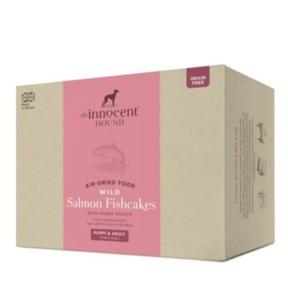 The Innocent Hound Air-Dried Wild Salmon Fishcakes with Sweet Potato Puppy & Adult Dry Dog Food 3Kg