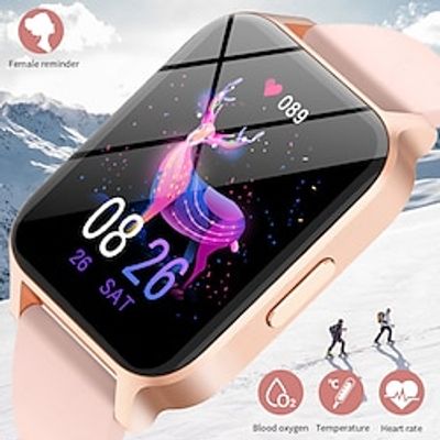 LIGE BW0612 Smart Watch 1.65INCH Smartwatch Fitness Running Watch Bluetooth Temperature Monitoring Sleep Tracker Heart Rate Monitor Compatible with Android iOS Women Long Standby Waterproof Message miniinthebox LIGE BW0612 Smart Watch 1.65INCH Smartwatch Fitness Running Watch Bluetooth Temperature Monitoring Sleep Tracker Heart Rate Monitor Compatible with Android iOS Women Long Standby Waterproof Message miniinthebox