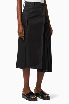Suiting Pleated Skirt Suiting Pleated Skirt