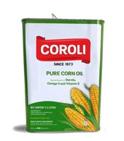 Coroli Corn Cooking Oil Tin, 2.5 Liters