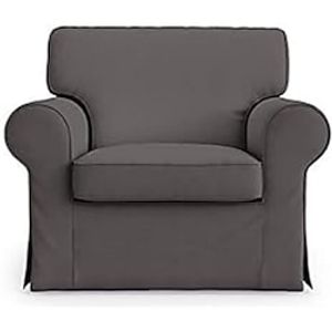 Cotton Ektorp Sofa Cover Slipcover for 3 Seat SofaArmchairFootstool Loveseat Sofa Lightinthebox