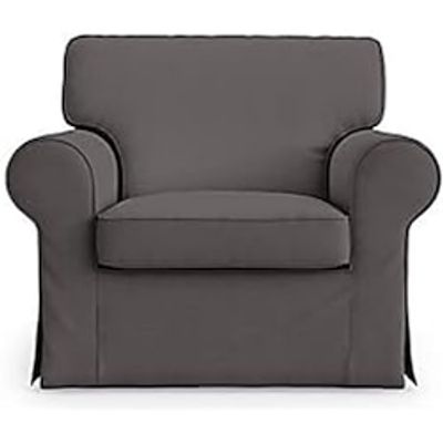 Cotton Ektorp Sofa Cover Slipcover for 3 Seat SofaArmchairFootstool Loveseat Sofa Lightinthebox