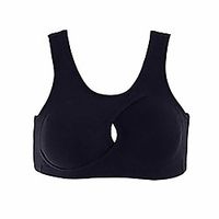 Sport Bra Solid Running Yoga Bras Padded High Impact Workout Lightinthebox - thumbnail