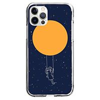 Astronaut Case For Apple iPhone 12 iPhone 11 iPhone 12 Pro Max Unique Design Protective Case Pattern Back Cover TPU Lightinthebox - thumbnail