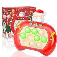 Quick Push Pop Game Fast Push Bubble Game Console Pop Game Fidget Toys Light up Pop Game for Kids and Adults Birthday Gift (Christmas) Lightinthebox - thumbnail