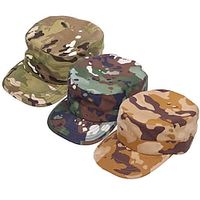 Men's Women's Sun Hat Hiking Hat Flat Cap Summer Outdoor UV Protection Breathable Quick Dry Sweat wicking Hat Camouflage Polyester CP waste mud clump for Hunting Fishing Climbing Lightinthebox - thumbnail