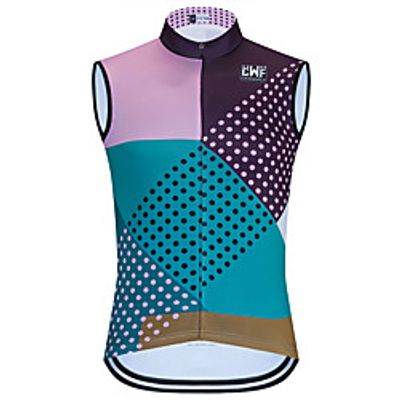 CAWANFLY Men's Sleeveless Cycling Jersey Downhill Jersey with Pants Summer Green  Yellow Green  Black Black Bike Quick Dry Sports Patterned Clothing Apparel  Micro-elastic Lightinthebox