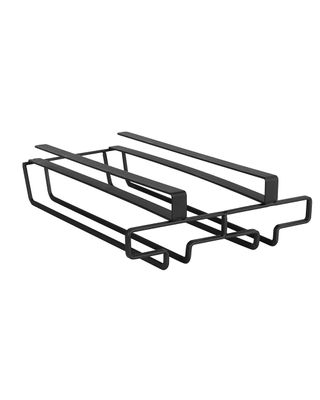 Wenko Glass Holder for Cabinet, Black