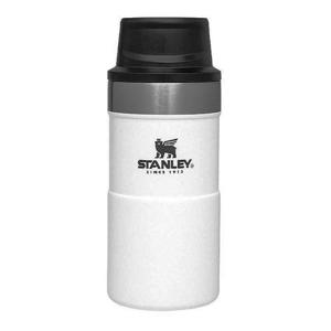 Stanley Classic Trigger Action Travel Mug Polar White 250ml