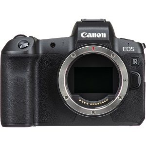 Canon EOS R Digital Camera Body With Mount Adapter EF-EOS R , 30.3 Mirrorless Camera, Black