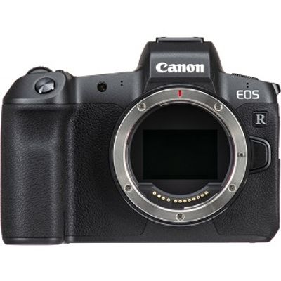Canon EOS R Digital Camera Body With Mount Adapter EF-EOS R , 30.3 Mirrorless Camera, Black