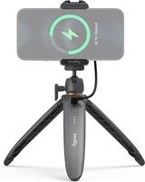 Smallrig Desktop Mini Tripod Phone Tripod Stand Holder with Wireless Charging & Smartphone Holder - thumbnail