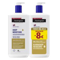 Neutrogena Deep Moisture Oil-in-Lotion Promotional Pack 2x400ml