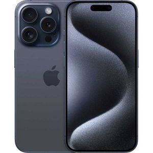 Apple iPhone 15 Pro (USA Dual eSim), 6.1 inch, 1TB, 8GB, Blue Titanium with FaceTime