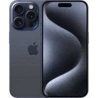Apple iPhone 15 Pro (USA Dual eSim), 6.1 inch, 1TB, 8GB, Blue Titanium with FaceTime - thumbnail