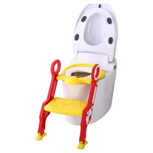 Eazy Kids Step Stool Foldable Potty Trainer Seat - Yellow EZ_SFP_YE