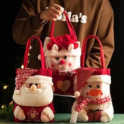 Christmas Handheld Gift Bag Christmas Eve Apple Bag Candy Packaging Gift Box Handheld Xmas Decoration Lightinthebox Christmas Handheld Gift Bag Christmas Eve Apple Bag Candy Packaging Gift Box Handheld Xmas Decoration Lightinthebox