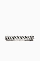 Double Cuff Curb Chain Bracelet Double Cuff Curb Chain Bracelet