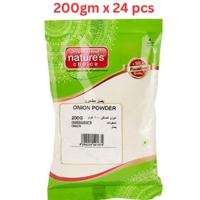 Natures Choice Onion Powder, 200 gm Pack Of 24 (UAE Delivery Only)