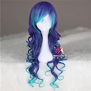 30-inch Vocaloid Series Tour Wig Cos Anime Halloween Nightclub Prom Wig Harajuku Style Multicolor miniinthebox