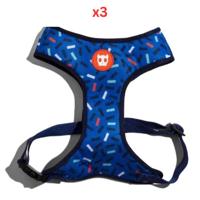 Zee Dog Atlanta Adjustable Air Mesh Harness Extra Small (Pack of 3)