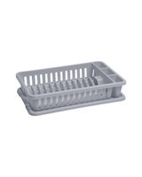 Curver Large Dish Drainer with Tray Grey