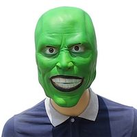 Jekyll In Disguise Jim Carrey Mask Halloween Latex Cosplay Christmas Jekyll Performance Dance Party Mask Lightinthebox - thumbnail