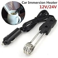 Portable 12V 24V Car Immersion Heater Portable High Quality Safe Warmer Durable Auto Electric Tea Coffee Water Heater Lightinthebox - thumbnail