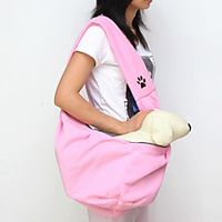 Dog Cat Pets Shoulder Messenger Bag Foldable Footprint / Paw Cotton Small Dog Blue Pink Gray miniinthebox Dog Cat Pets Shoulder Messenger Bag Foldable Footprint / Paw Cotton Small Dog Blue Pink Gray miniinthebox