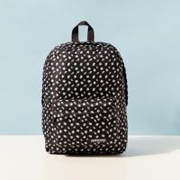 Mistotes Printed Backpack with Adjustable Straps and Zip Closure