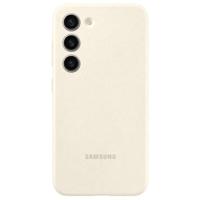 Samsung Galaxy S23 Silicone Cover - Cream - thumbnail