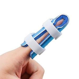 2 Pcs Aluminum Alloy Finger Splint Straighten Finger Protector Finger Joint Orthotic Device Fracture And Dislocation FixationFinger Guard Lightinthebox