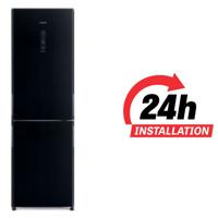 Hitachi 410L Bottom Mount Double Door Refrigerator | Inverter Compressor | 2 Doors Fridge | Dual Fan Cooling | Hybrid Freezing | Bottle & Wine Shel...