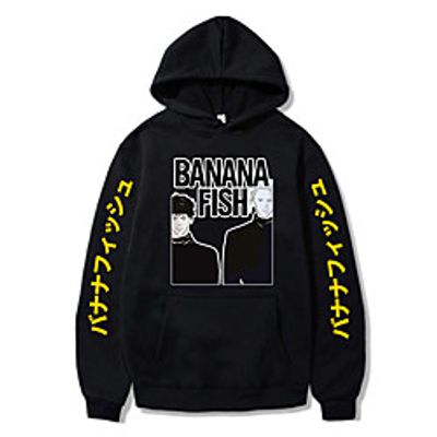 Inspired by Banana Fish Ash Lynx Eiji Okumura Anime Cartoon Polyster Print Harajuku Graphic Kawaii Hoodie For Women's / Men's miniinthebox