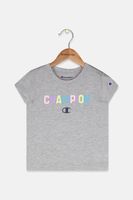 Toddler Girls Collegiate Ombre Logo T-Shirt  Oxford Grey Heather - thumbnail