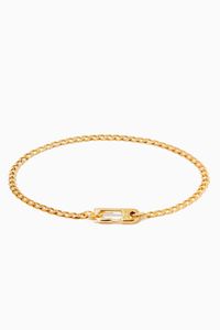 Annex Cuban Chain Bracelet I in Gold Vermeil