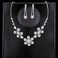 Bridal Jewelry Sets For Women's Wedding Party Evening Alloy Geometrical Lightinthebox